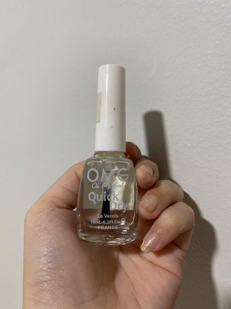 Quick Dry 1 Drop OMG nail polish