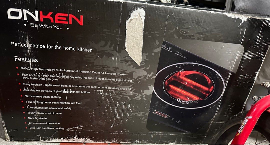 Onken Double Burner Induction (Category: Cookers) located in Taguig. Submitted by curlgurl (Listing ID 1231925073, Image 3). Description: .
