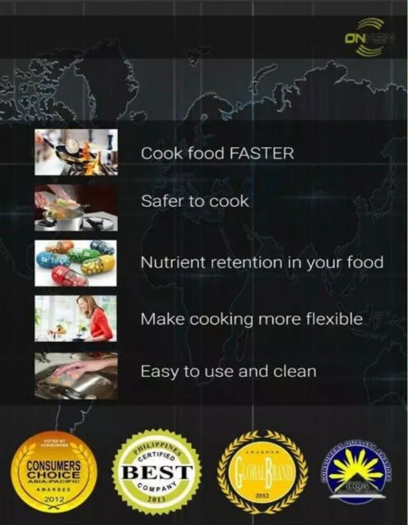 Onken Double Burner Induction (Category: Cookers) located in Taguig. Submitted by curlgurl (Listing ID 1231925073, Image 2). Description: .