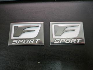 Original Lexus FSPORT Fender emblems.