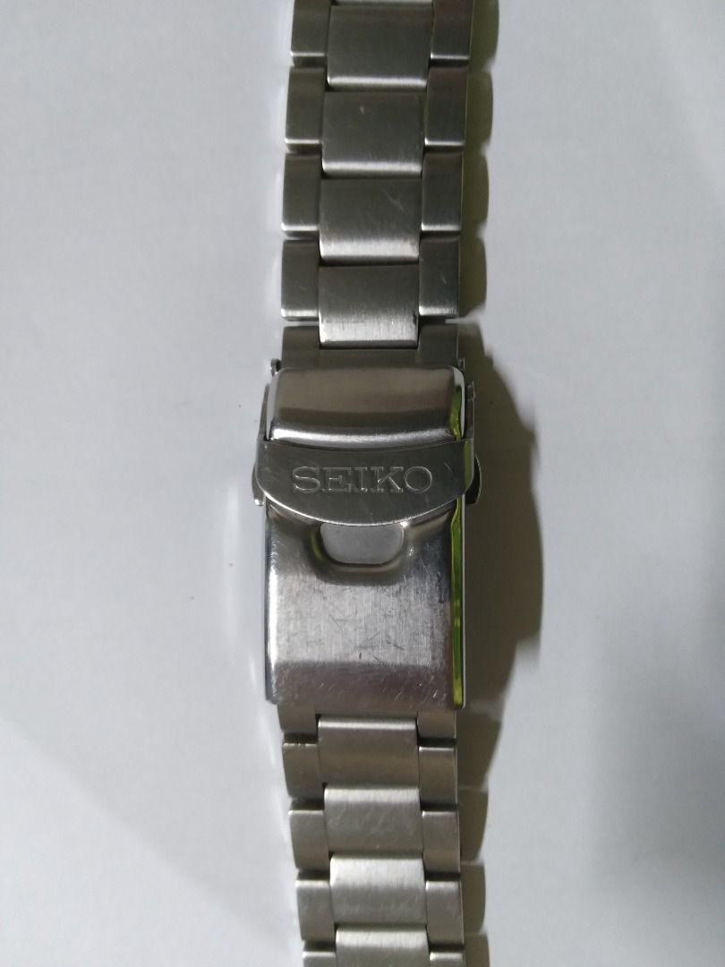 Seiko steel strap sale