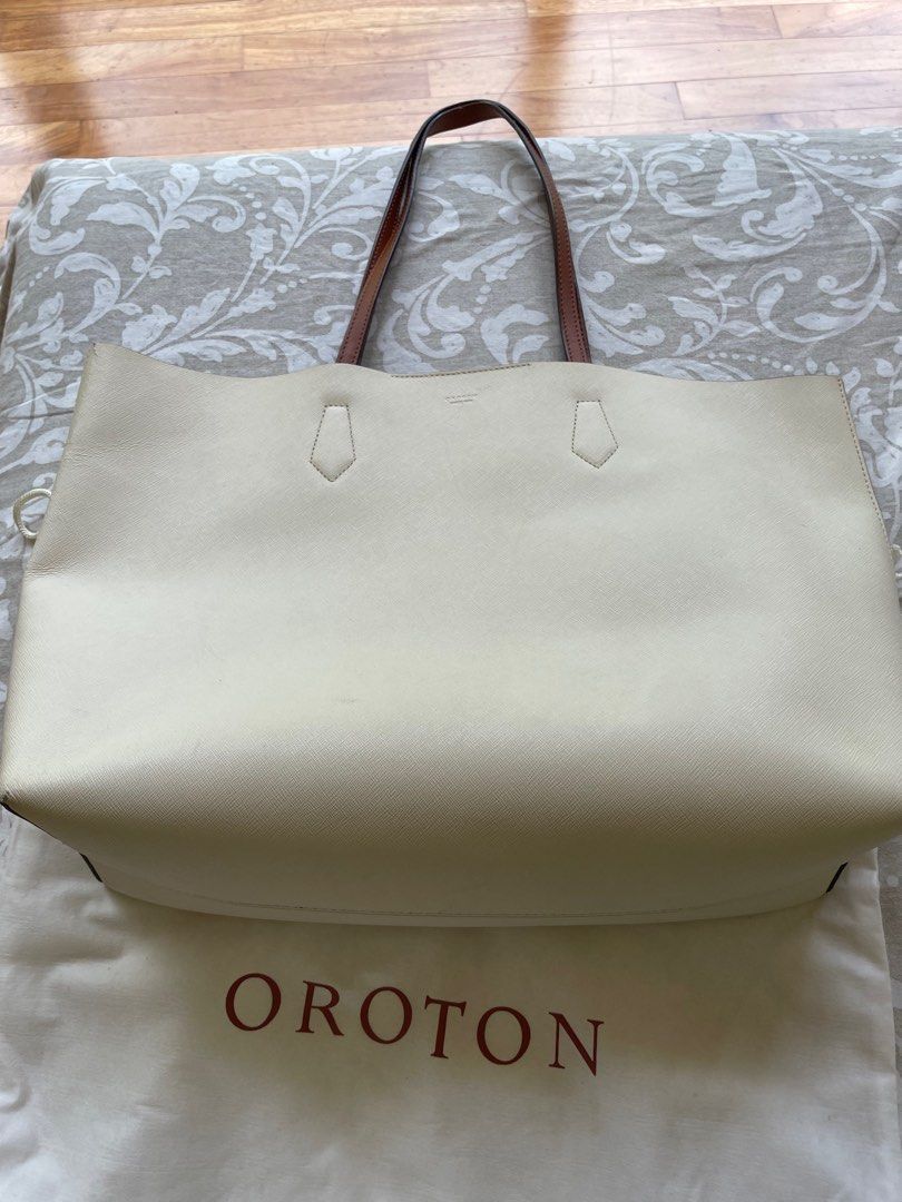 Oroton canvas tote hot sale
