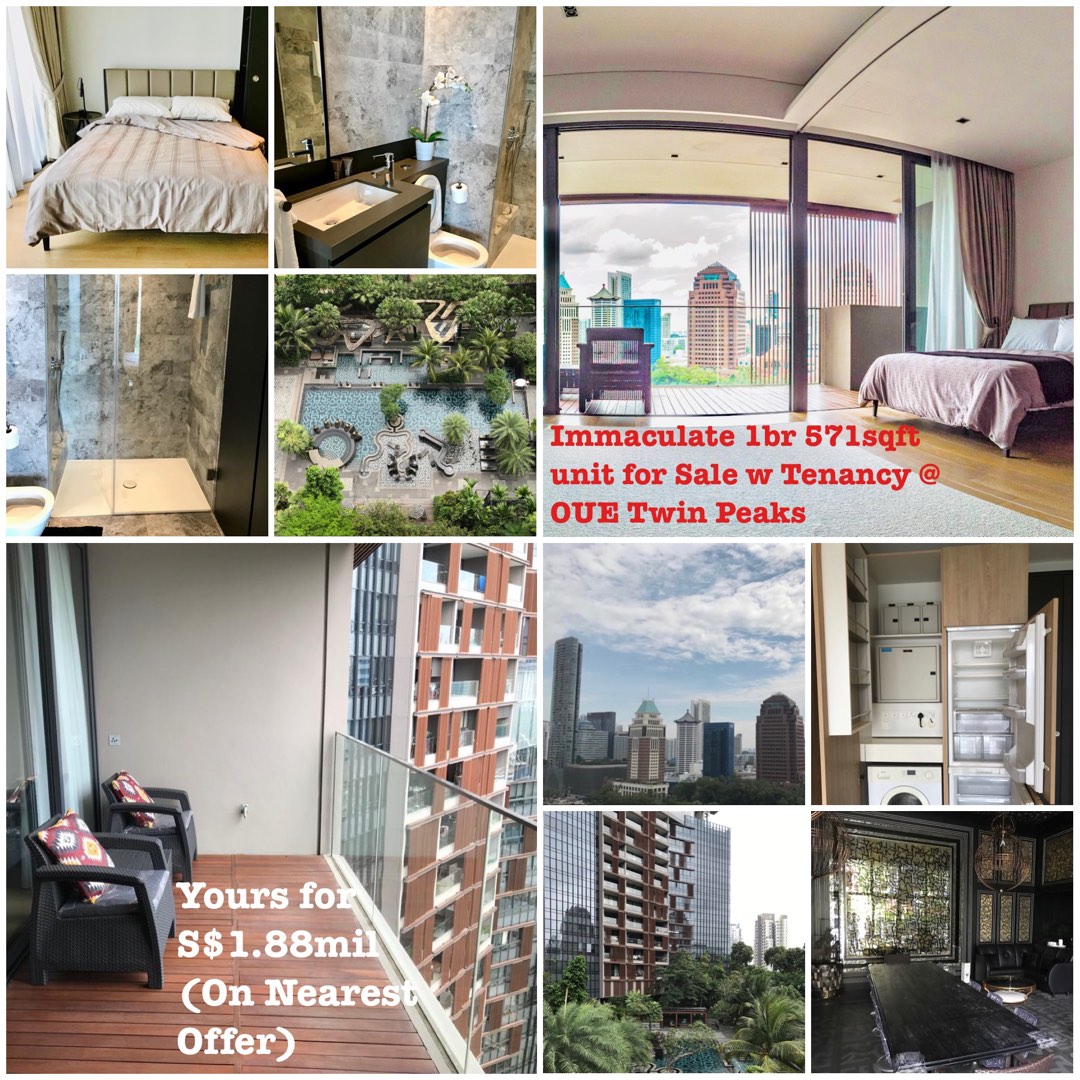 Oue Twin Peaks, Property, For Sale, Condos & ECs on Carousell