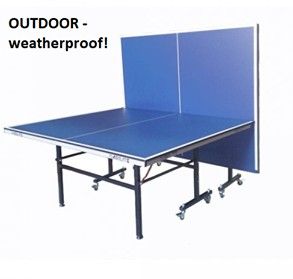 Outdoor Table Tennis Table with wheels