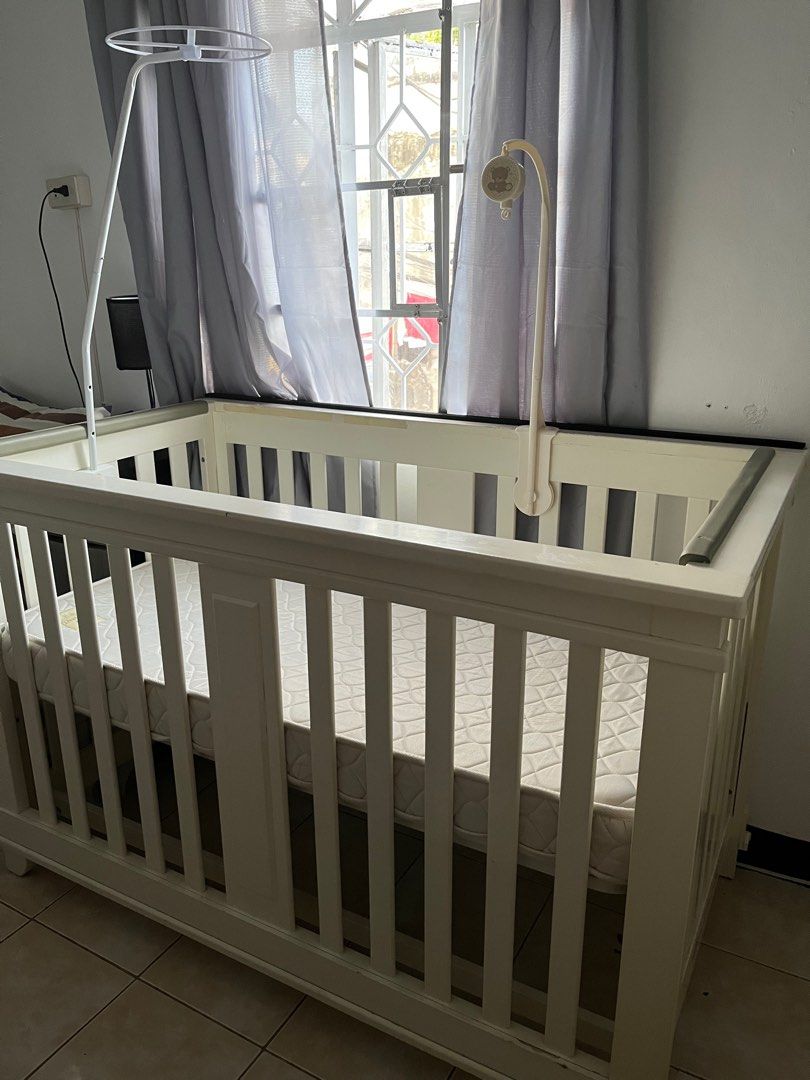 Pali Italian Lucca Forever Baby Crib White on Carousell