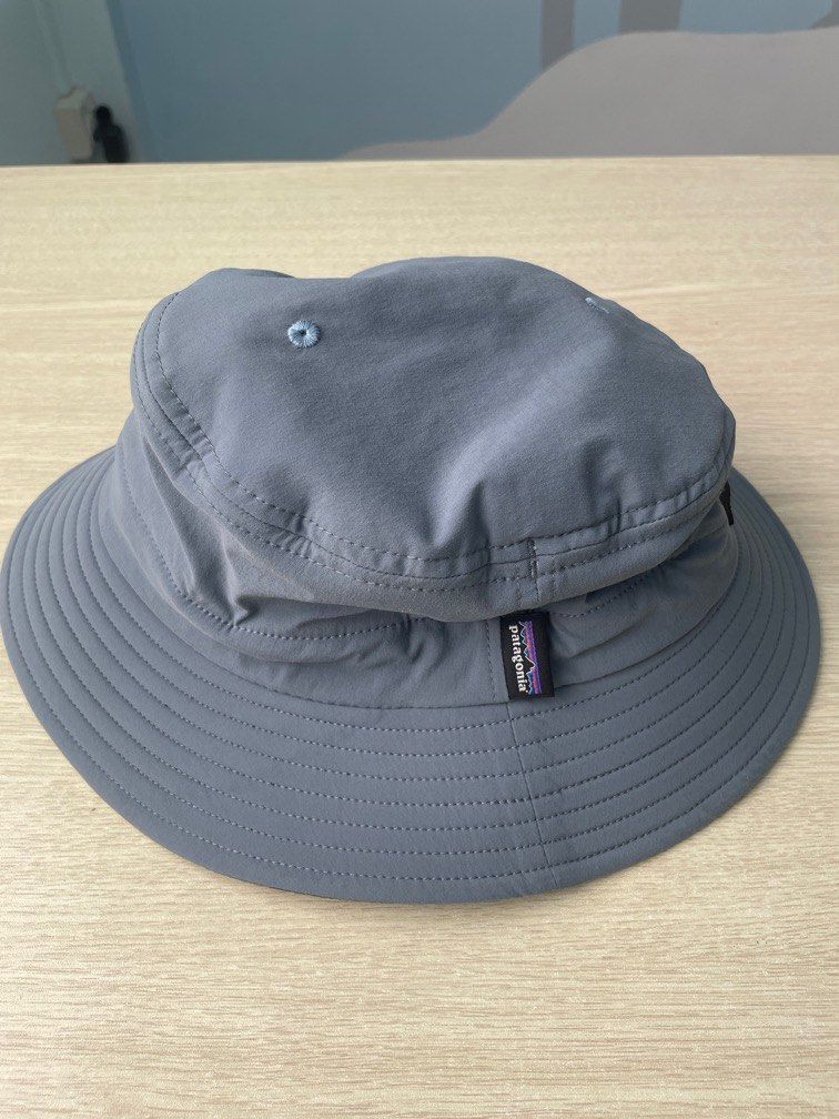 Patagonia Surf Brimmer Bucket Hat plume grey colour, Men's Fashion ...