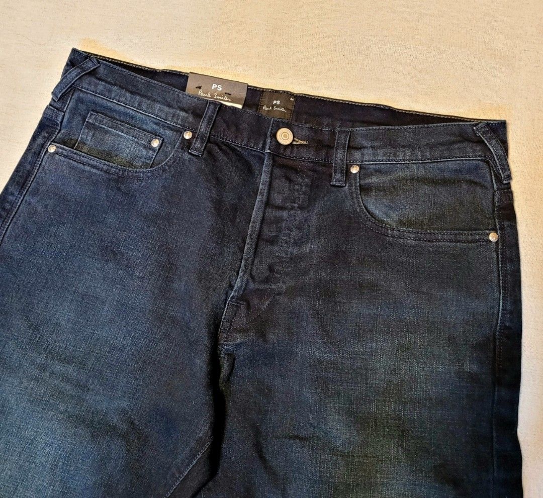 Paul Smith Jeans Classic Blue Jeans Soft touch 深藍洗水牛仔褲W34腰