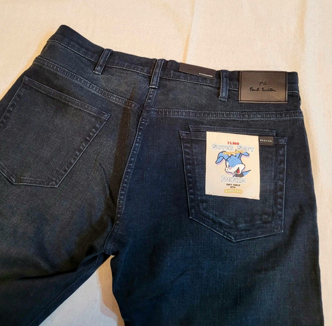 Paul Smith Jeans Classic Blue Jeans Soft touch 深藍洗水牛仔褲W34腰