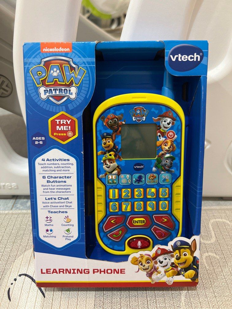 VTech PAW Patrol The Movie: Learning Phone, Blue
