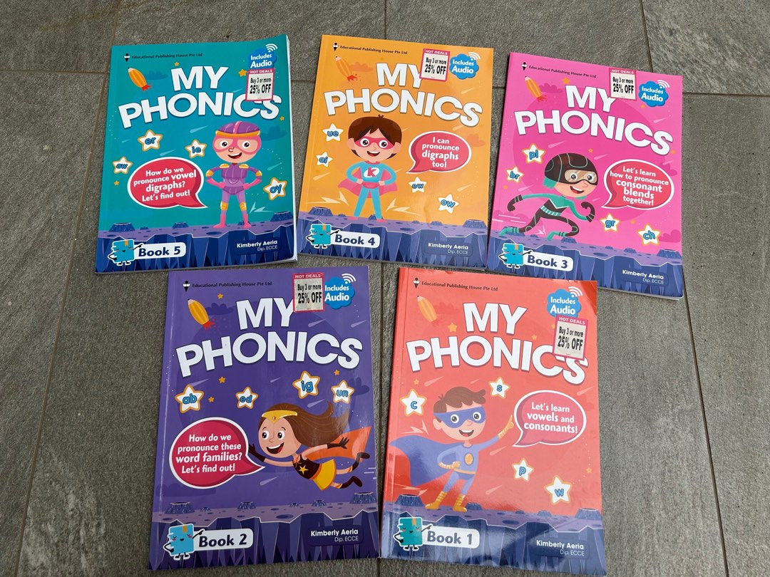 Phonics books set, Hobbies & Toys, Books & Magazines, Children's Books