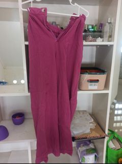 Pink pants - celana panjang pink fushia