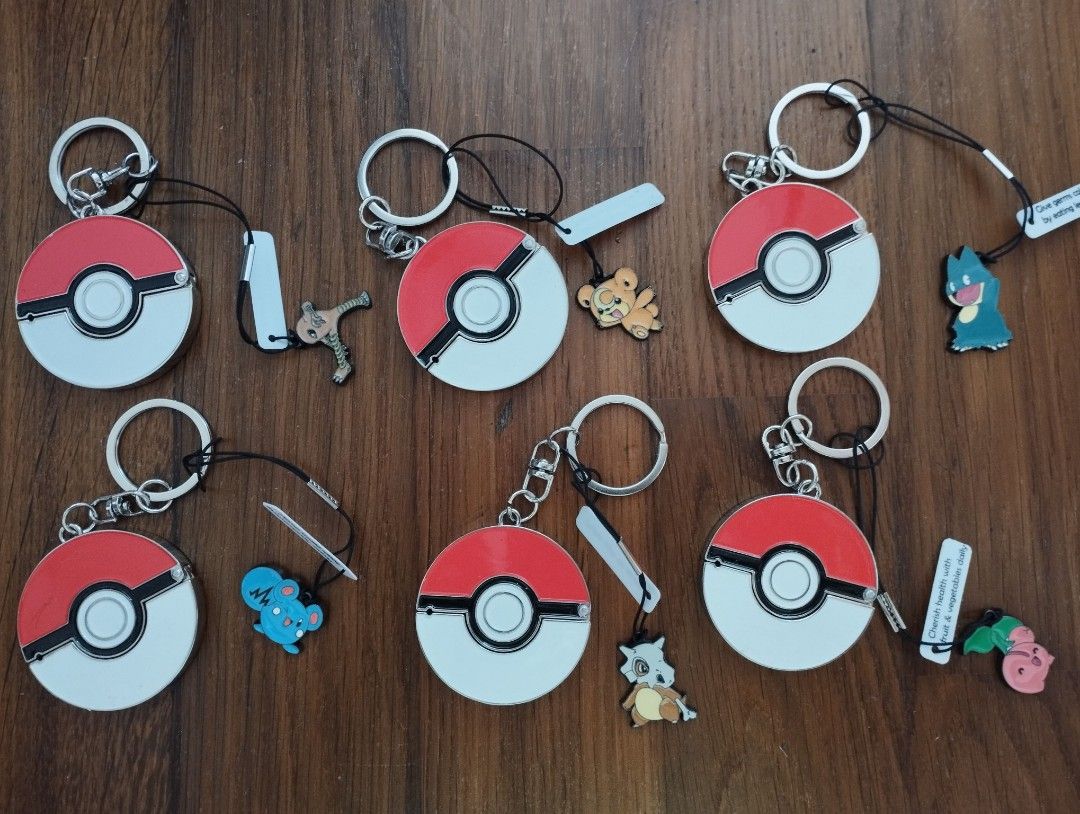 Brand new Pokémon key chains, Hobbies & Toys, Stationery & Craft, Other ...