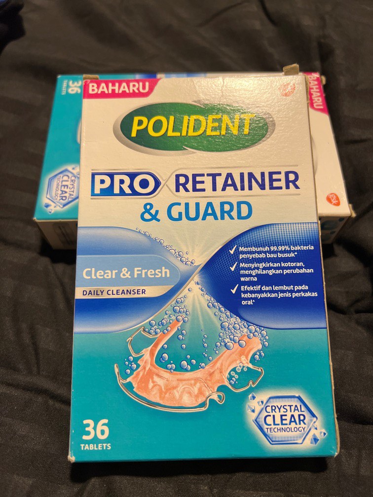 Polident Pro Retainer & Guard Daily Cleanser, Beauty & Personal Care