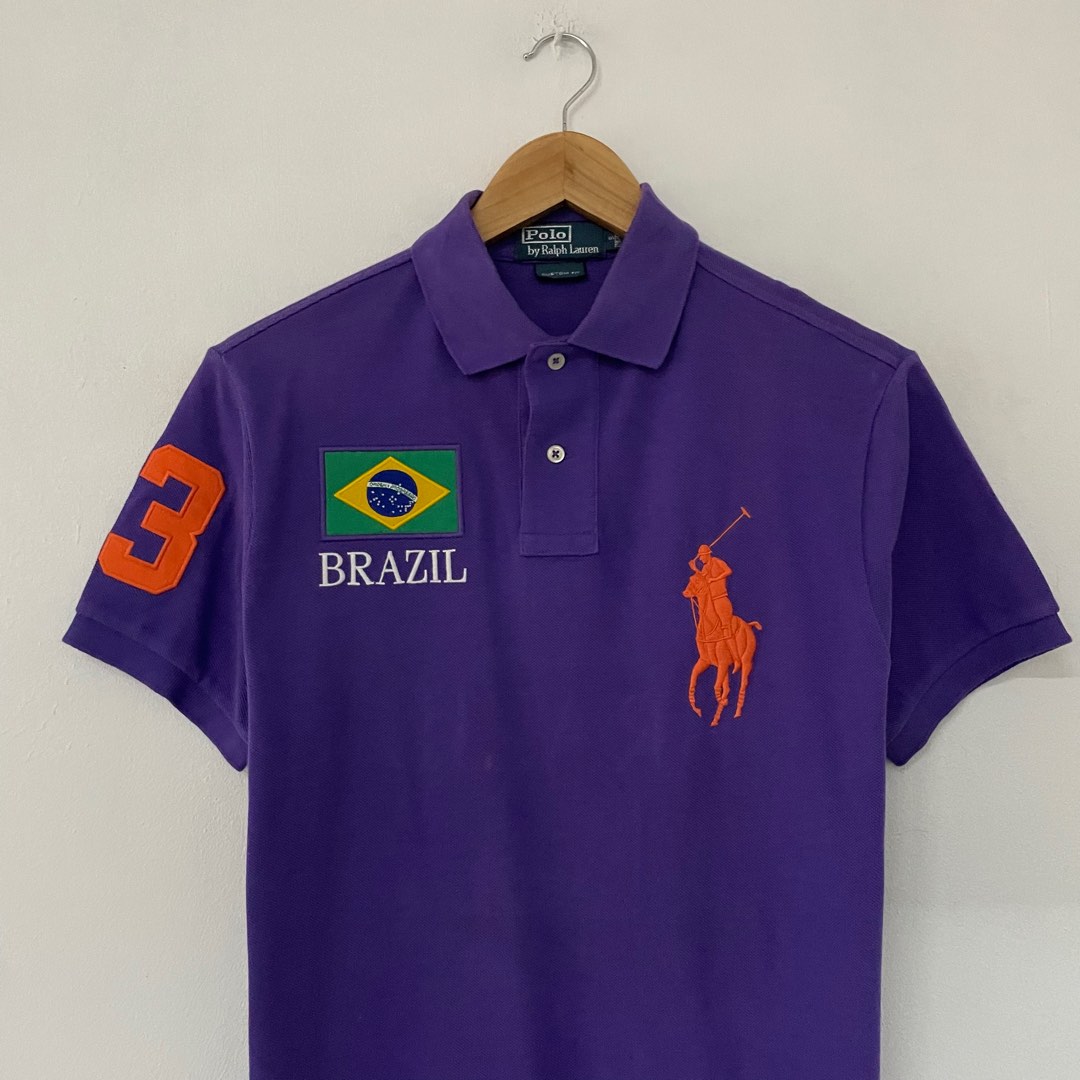 Polo Ralph Lauren Brazil Polo Shirt, Men's Fashion, Tops & Sets ...