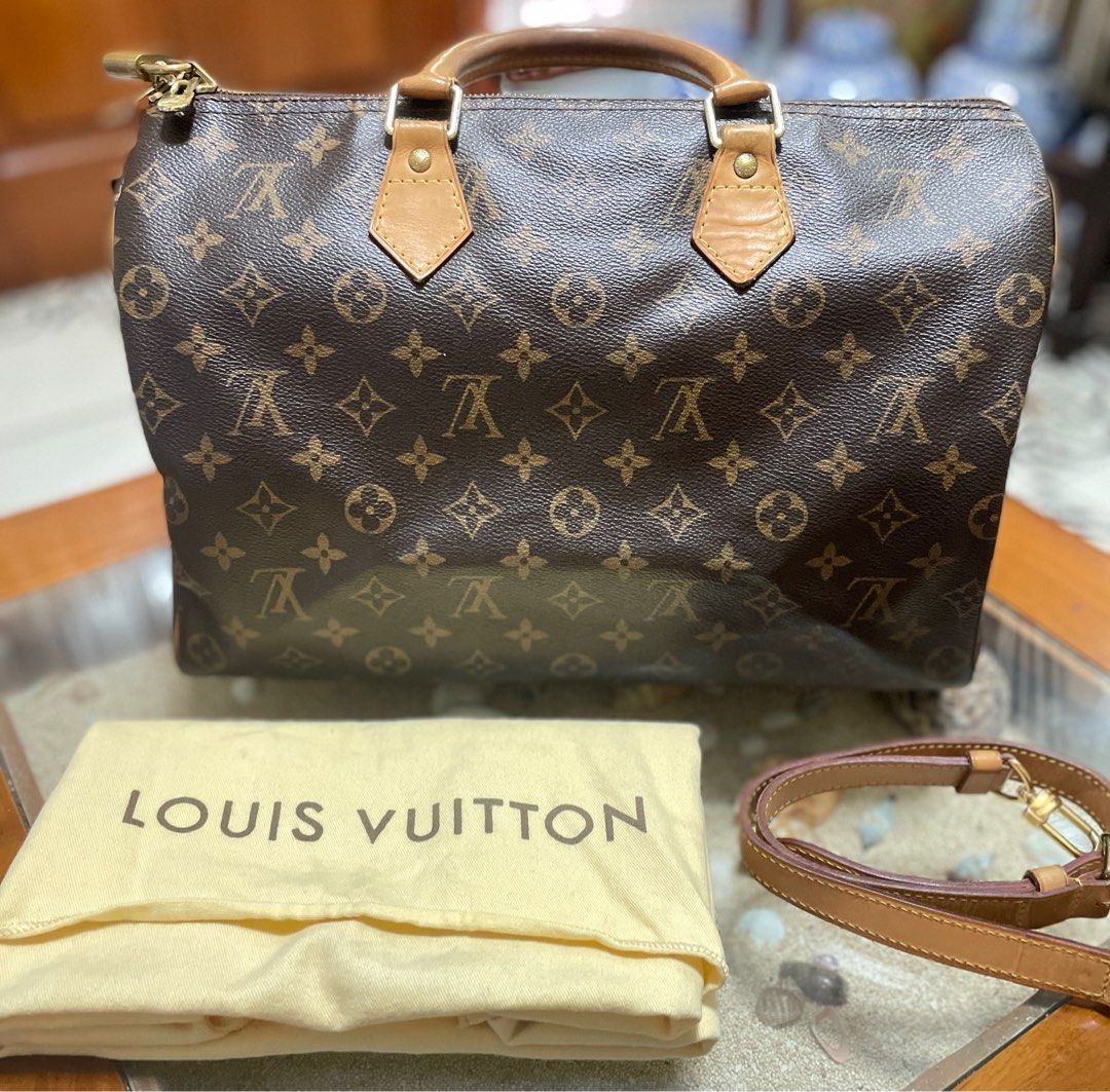 Preloved Speedy Louis Vuitton, Barang Mewah, Tas & Dompet di Carousell