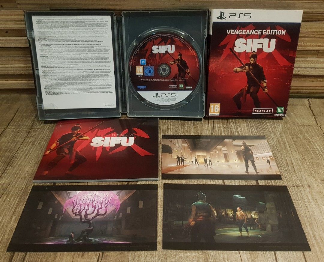 SIFU Vengeance Edition Steelbook PS5 - Jeu Sony PlayStation 5 NEUF Sous Cellophane - Édition Limitée