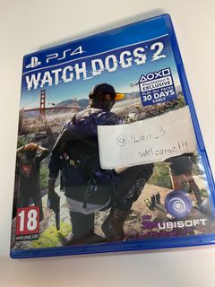Eng Ver.] PS4 Watch Dogs (WD2), Video Gaming, Video Games, PlayStation on Carousell