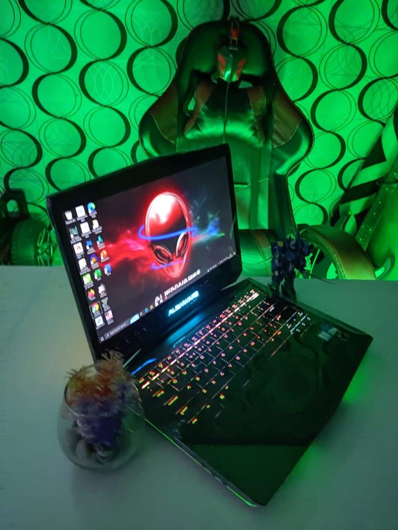 [RAM 16GB] Laptop Gaming Desain Alienware 14-A11 Core i7-4700 SSD+HDD ...