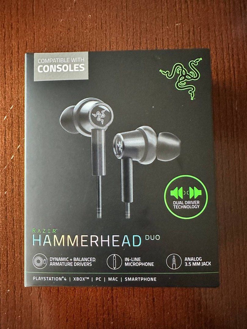 Razer Hammerhead Duo Console Headphones
