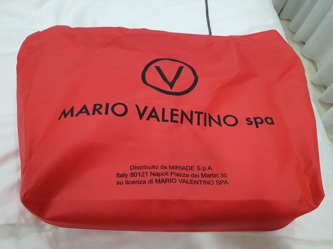 RB1 Mario Valentino Divina Satchel Bag white