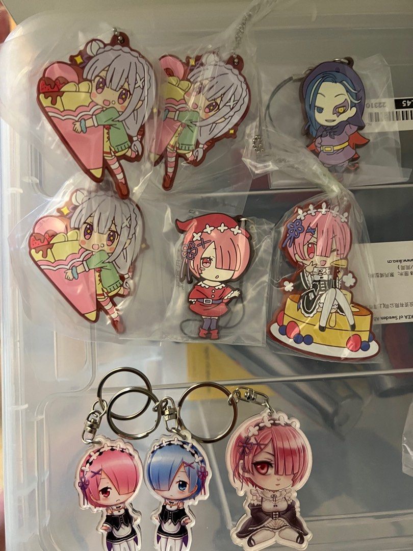 Re zero keychain sale