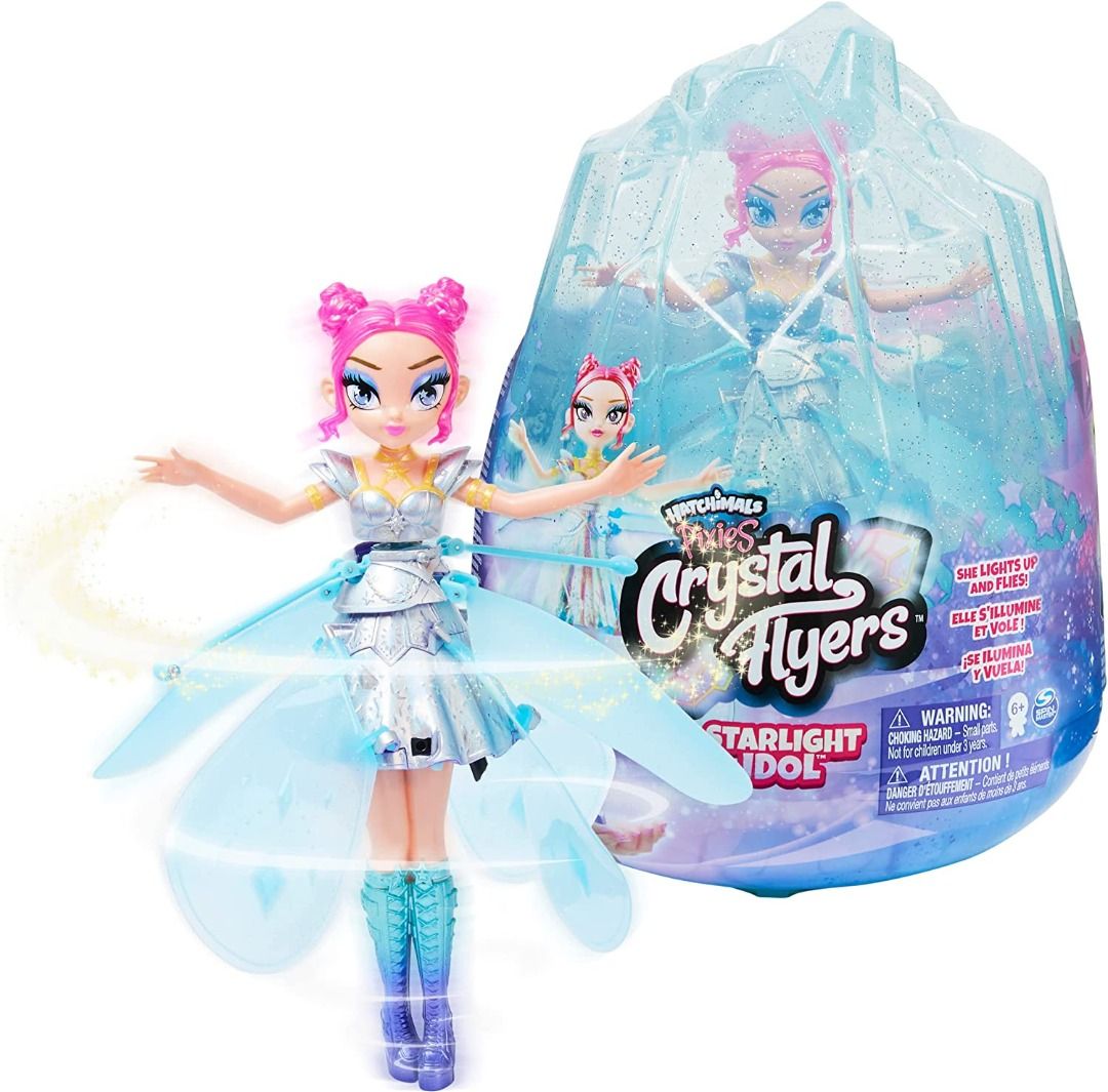 READY STOCK Hatchimals Pixies Crystal Flyers Starlight Idol