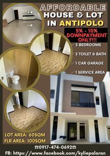🏠🏠RENT TO OWN HOUSE AND LOT IN ANTIPOLO!!🏠🏠