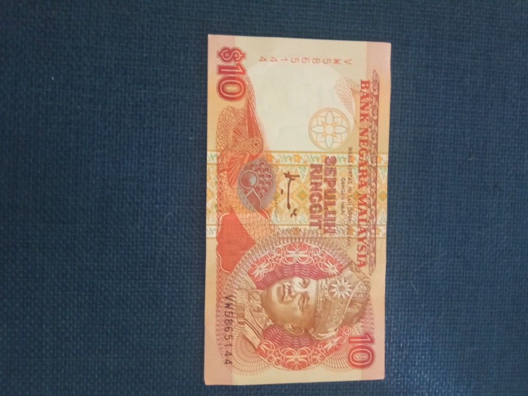 RM 10 old notes, Hobbies & Toys, Collectibles & Memorabilia, Currency ...