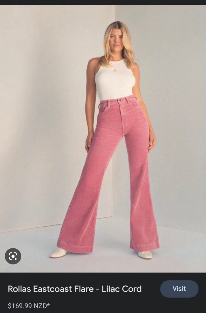 Rollas east sale coast flare pink