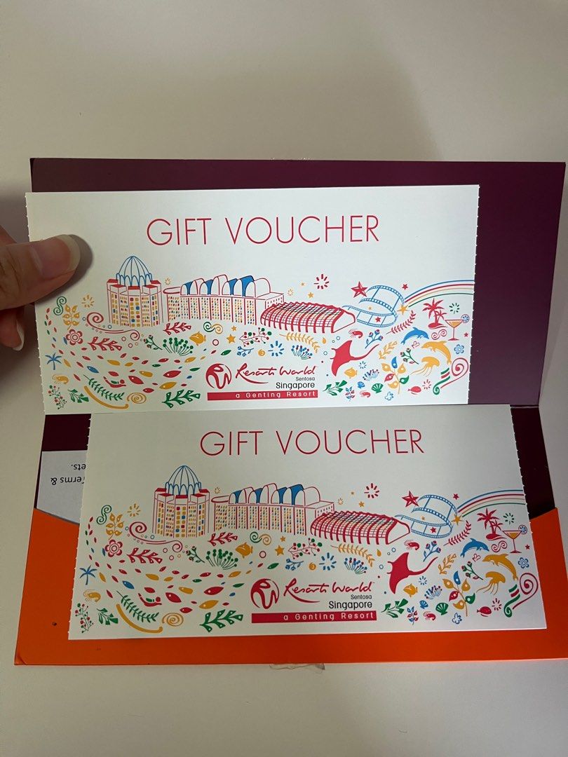 RWS Vouchers worth 50 (25 x 2) Valid till 30 June 2023, Tickets