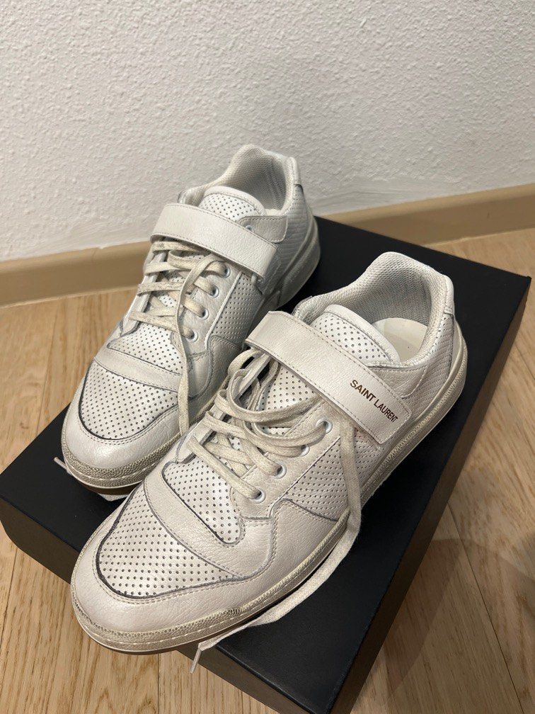 Authentic Saint Laurent SL24 Sneakers with receipt for warranty Men s Fashion Footwear Sneakers on Carousell