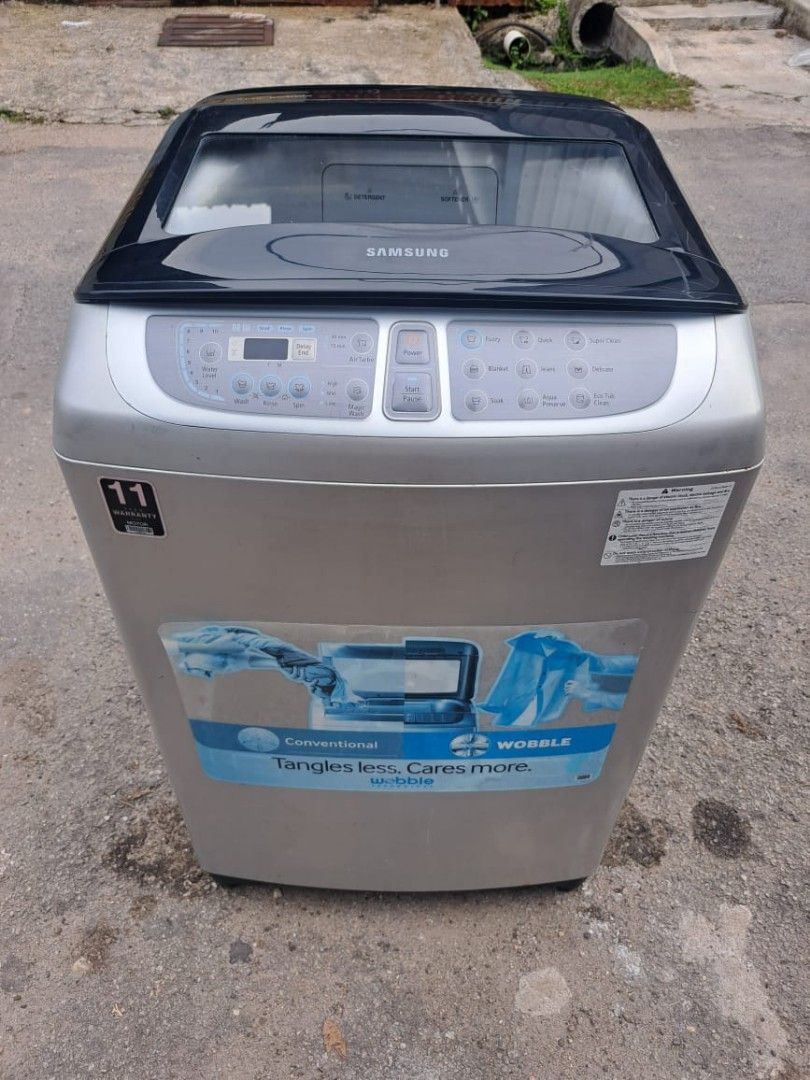 Samsung top load washing machine 9 kg, TV & Home Appliances, Washing