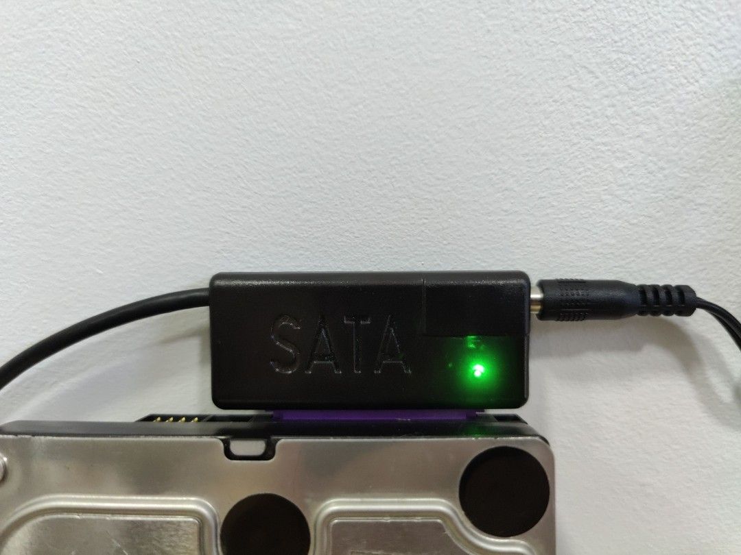 SATA USB 3 Adapter + 12V Adapter, Computers & Tech, Parts & Accessories ...