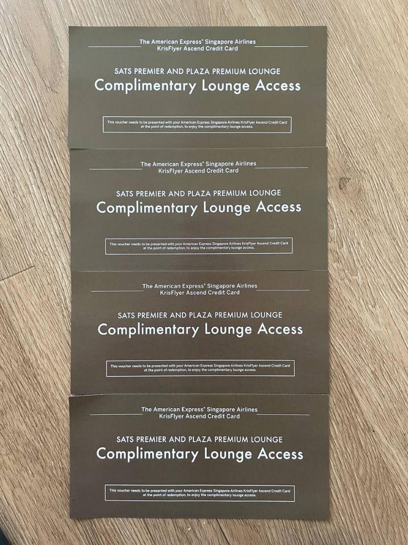SATS Premier and Plaza Premium Lounge Complimentary Lounge Access