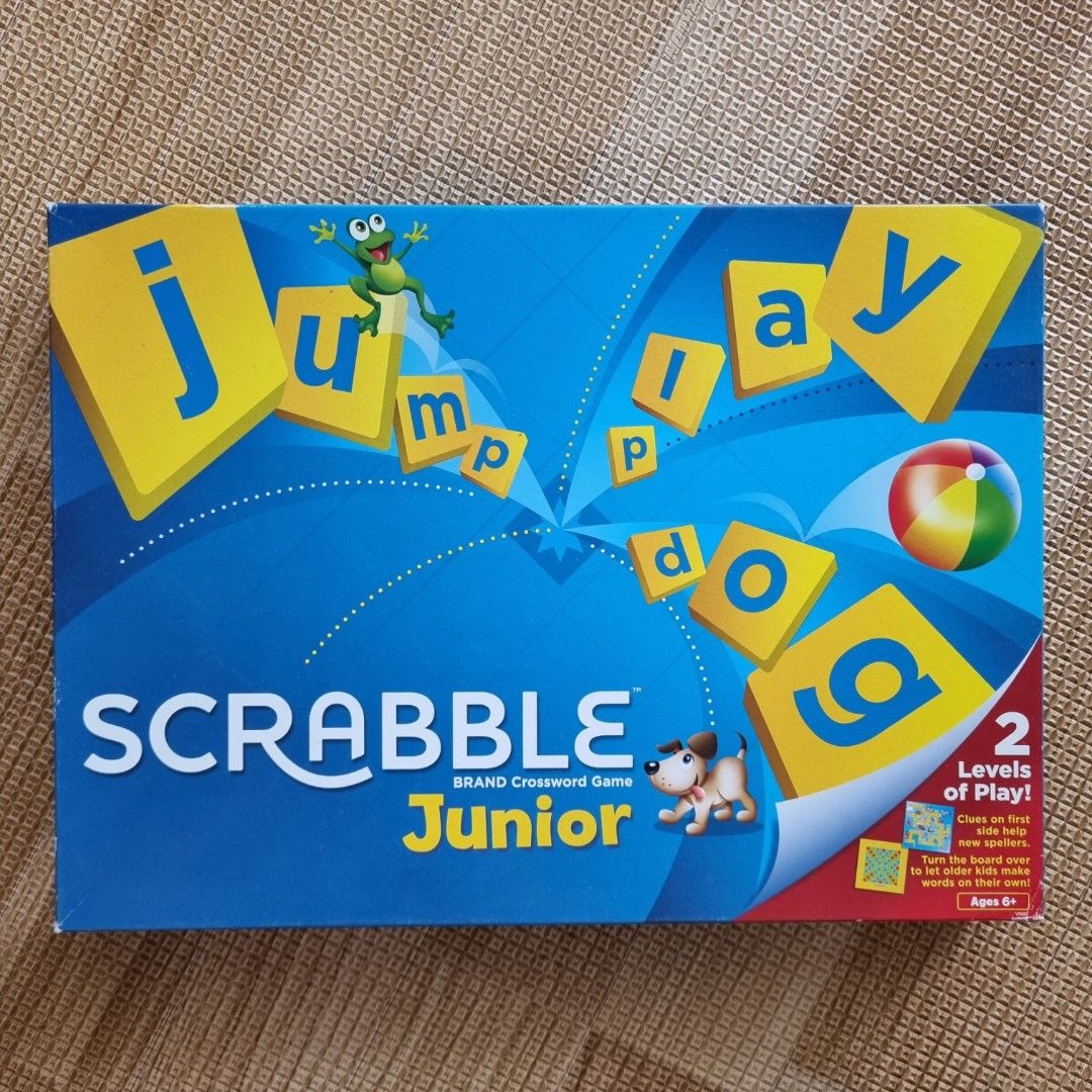 Scrabble Junior, Hobbies & Toys, Toys & Games on Carousell