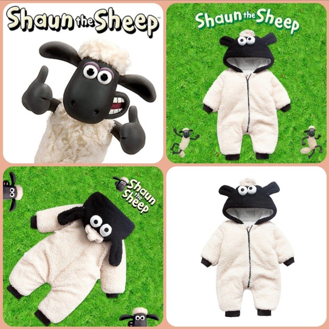 Shaun The Sheep Baby Romper Kiddo Kids Suit Back Pack School