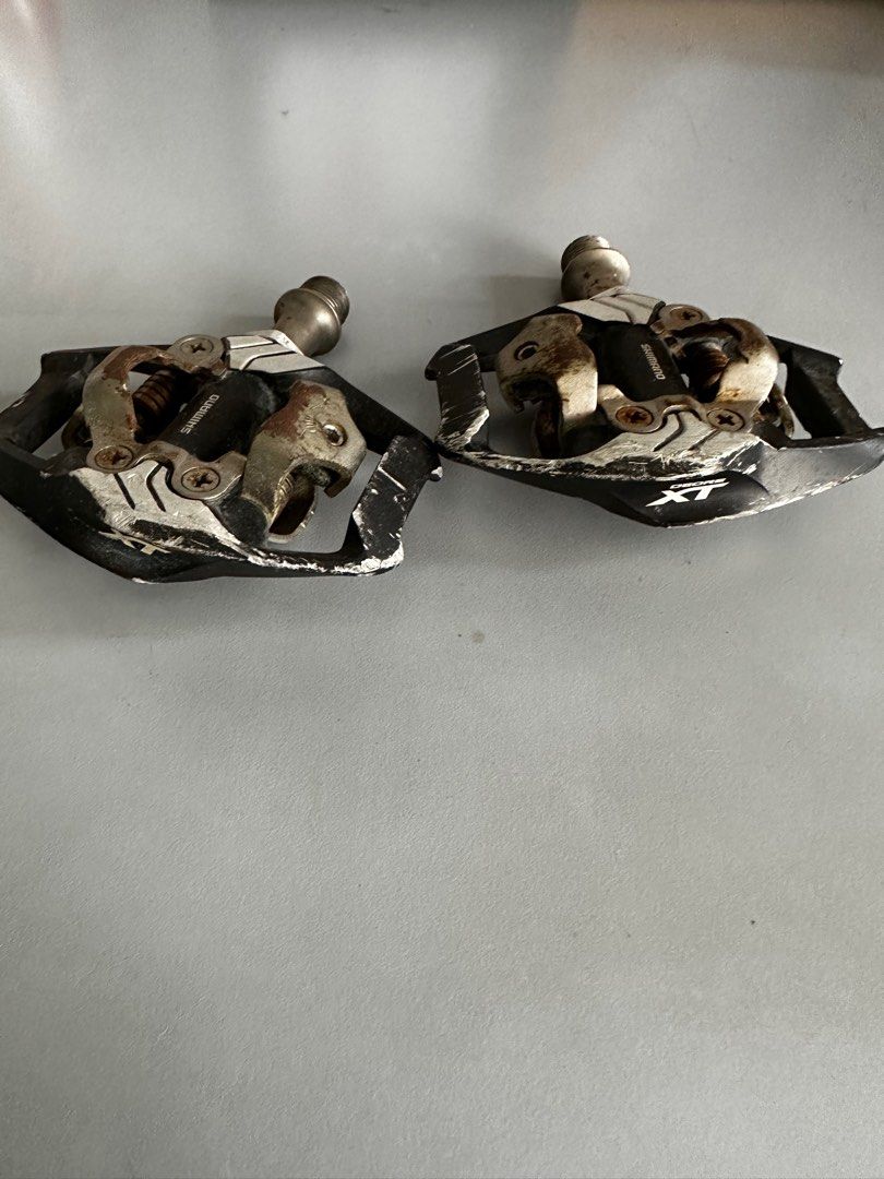 Vintage AIM MTB SPORT pedals / Shimano XT DEORE Campagnolo