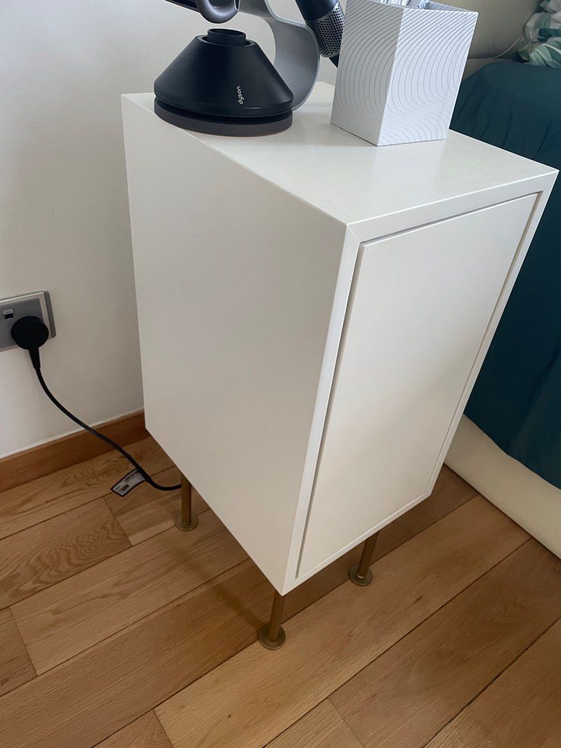 Side table x2 (Category: Tables & Sets) located in Singapore. Submitted by quicksand128 (Listing ID 1231869887, Image 2). Description: Width: 28cm Depth: 35cm Heights: 70cm Self collect at reflections at Keppel bay .