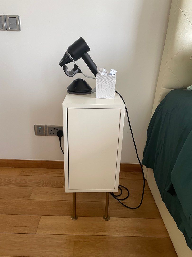 Side table x2 (Category: Tables & Sets) located in Singapore. Submitted by quicksand128 (Listing ID 1231869887, Image 1). Description: Width: 28cm Depth: 35cm Heights: 70cm Self collect at reflections at Keppel bay .