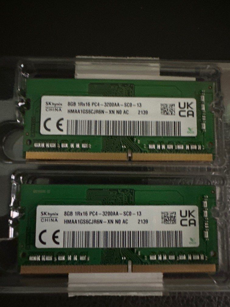 SK Hynix 8GB 2RX8 DDR4-3200 PC4-3200MHz CL19 SO-DIMM Laptop Memory RAM ...