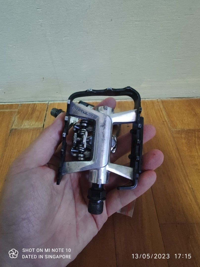 Decathlon shimano pedals best sale
