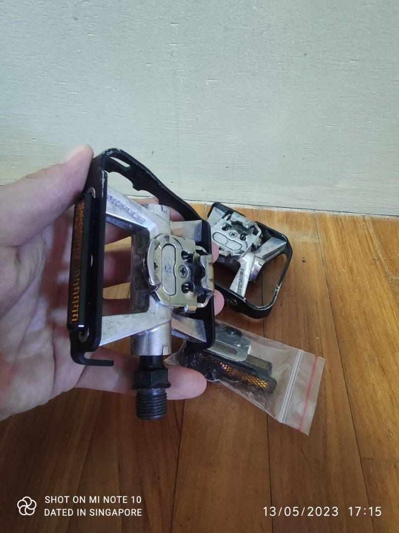 SPD Pedals (Decathlon), Sports Equipment, Bicycles & Parts, Parts