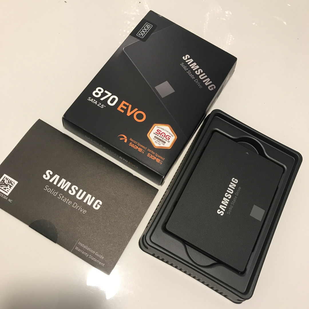 SSD Samsung 870 EVO BNOB 500GB on Carousell