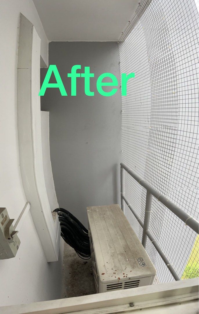 Stainless net for aircon ledge, Furniture & Home Living, Cleaning