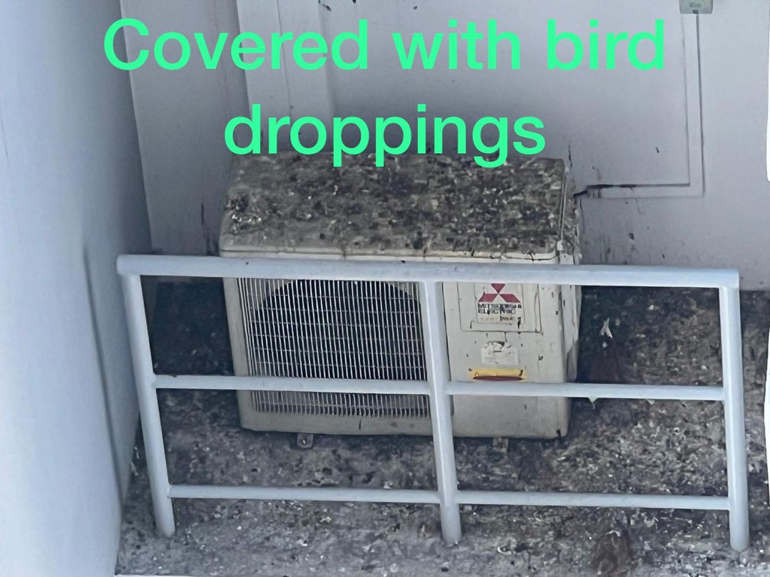 Stainless net for aircon ledge, Furniture & Home Living, Cleaning