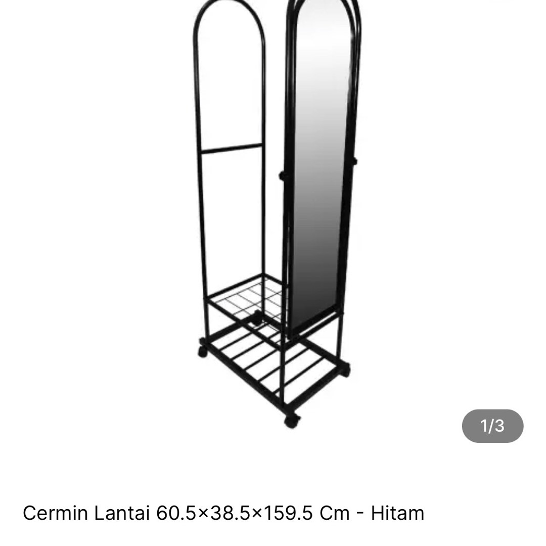 Informa Standing Mirror Hanger Stand Selfie on Carousell