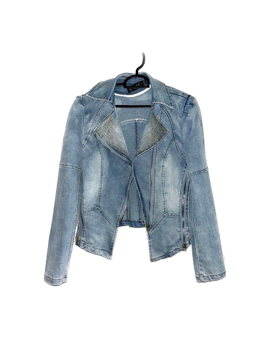 Punk jeans jacket new arrivals
