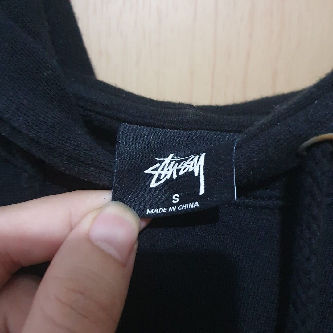 Stussy butterfly discount applique hoodie
