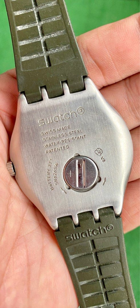 Swatch TIC GREEN military unisex YWS425