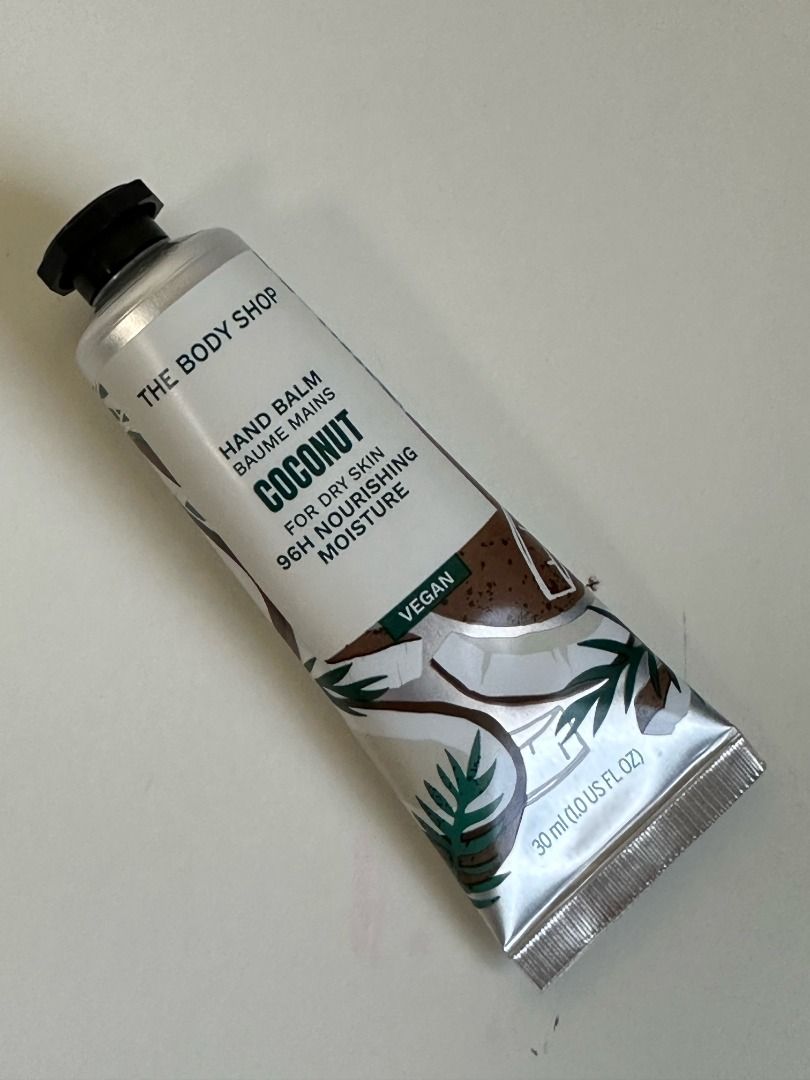 the body shop coconut hand cream, Beauty & Personal Care, Hands & Nails on Carousell
